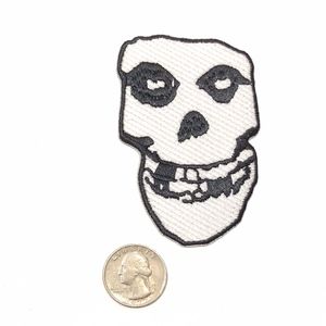 The Misfits patch iron on band punk rock DIY music